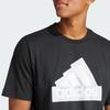 Adidas Logo Crew Neck Short Sleeve T-Shirt Men Tops Black IS2855