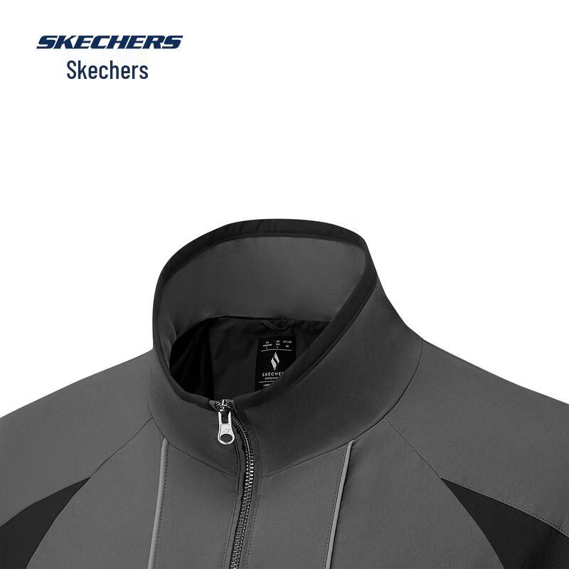 Skechers Chengyi Quick-Dry Stand Collar Sport Jacket