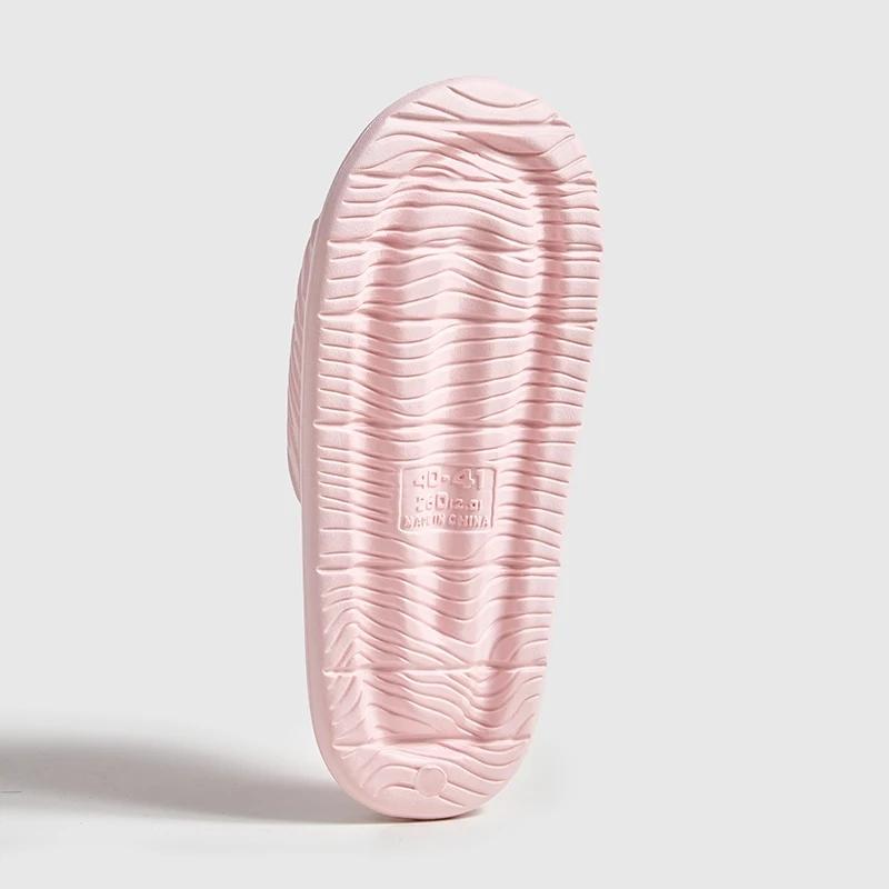 Модные домашние тапочки для ванной для женщин на плоской подошве — фото 7