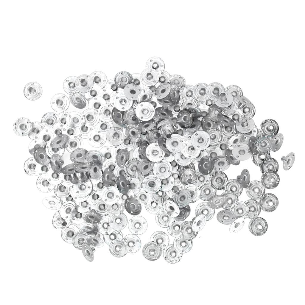 200pcs Candle Wick Tabs DIY Metal Base Candle Wick Sustainer Tabs for Candle Making