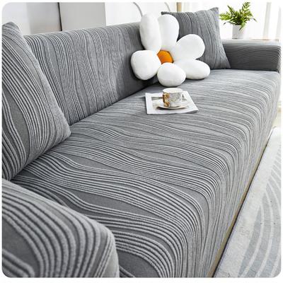 Jacquard-Sofakissenbezüge aus Samt, universell für alle Jahreszeiten, Sofabezug, Wohnzimmer, Elastizität, Sofaschutz, Heimdekoration