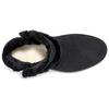 UGG Classic Mini Spill Seam Blvd Snow Boots Black Women's 1108145-BLK