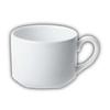Wedgwood White Connaught Stacking 53610001073 Cup, 230cc,