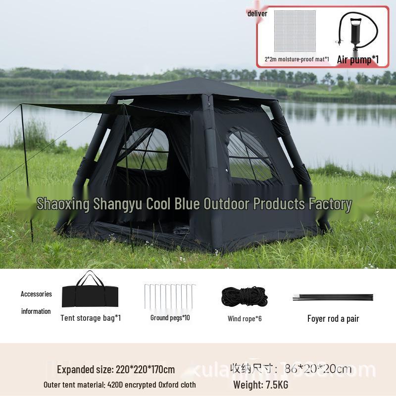 Fully Automatic Thickened Rainproof Oxford Cloth Portable Camping Tent