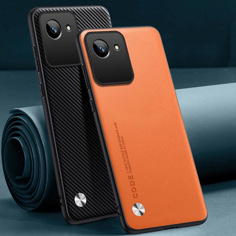 

Роскошный чехол из искусственной кожи для Realme C30 C30S, задняя крышка, матовый силиконовый чехол для телефона с полной защитой для Realme C30 S 4G RealmeC30 For Realme C30S зелёный