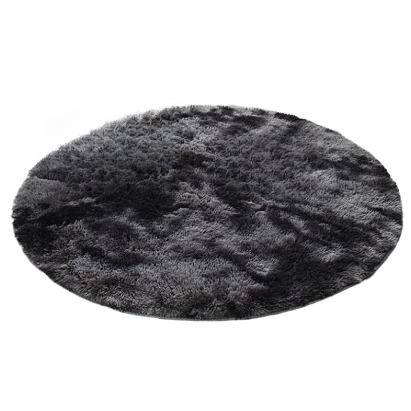 

Bedroom Thickened Carpet Square Round Stainresistant Tie Dye Doormat Antislip 80*80cm/31.5*31.5in