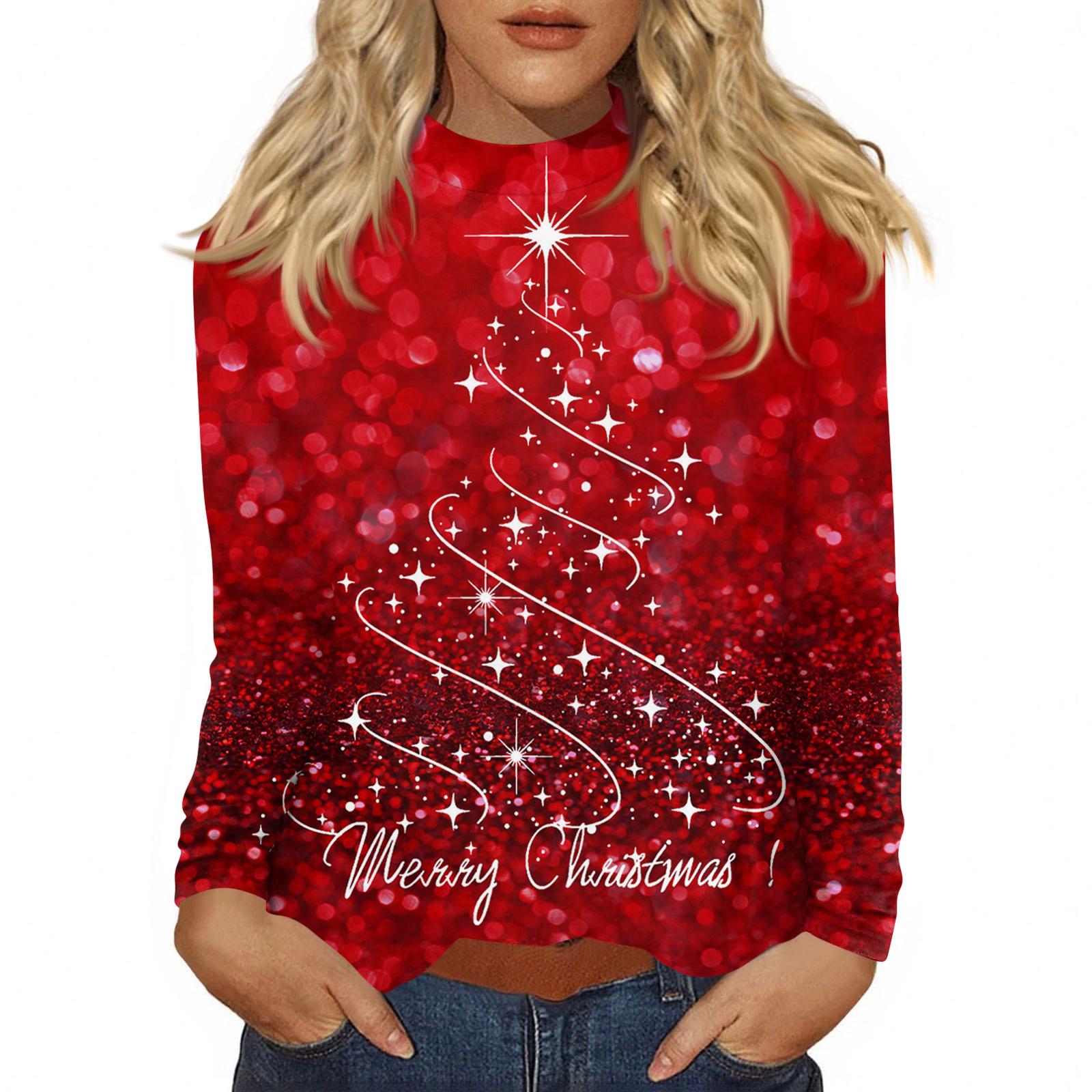 

Женская осенняя повседневная толстовка с длинным рукавом, винтажный принт, топ с высоким воротом, пуловер XXL