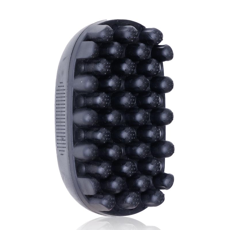 WANMEI Silicone Magic Twist Hair Brush Portable Easy-Rinse Durable Unisex Hair Comb for Normal Hair-Styling Accessory for Curly