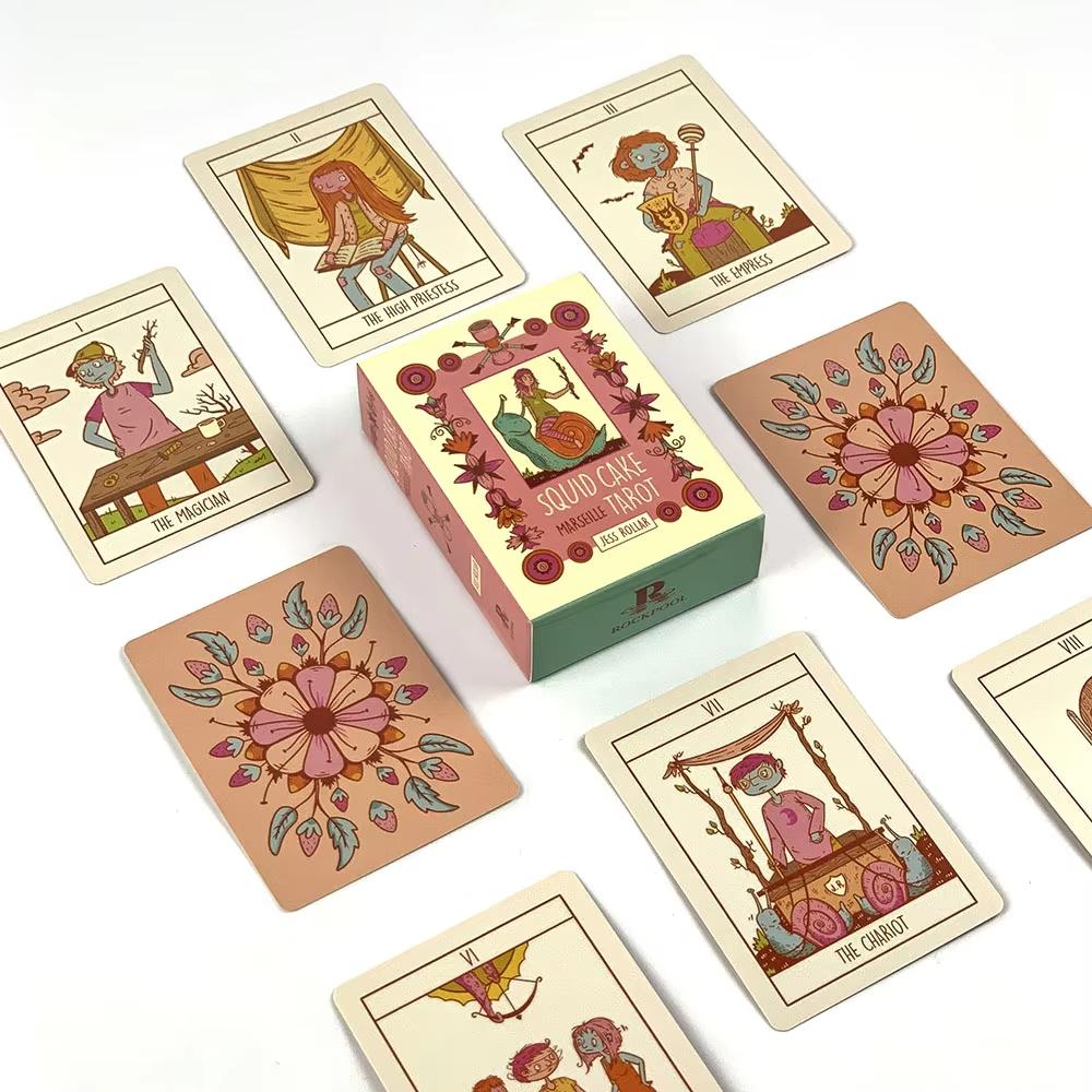 10.3*6cm ARI Baby Tarot: 78 Pcs Joyful Whimsical Cute Baby Cartoon Cards, A Magical and Intuitive 78-card Tarot Deck