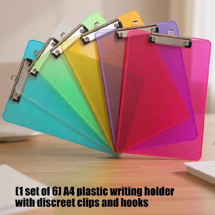 Ergonomic A4 Size Clipboard With Enhanced Grip Surfaces And Strong Clamp Perfect For Filing Documents Or Taking Note