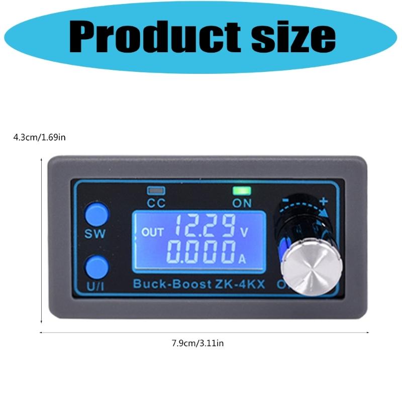 Machinin Adjustable Direct Current Step Up Down Potential Regulator LCD Display Constant Current Power Module