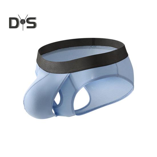 

Мужские трусы эластичные средней талии U-образные высокоэластичные облегающие трусики в стиле пэчворк цветное нижнее белье повседневная одежда XXL синий