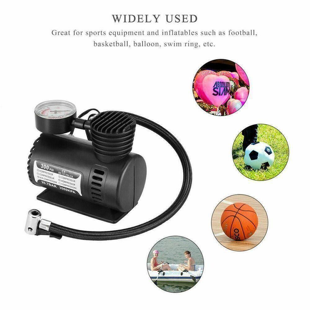 Cu manometru mecanic auto pompă anvelope motocicletă electrică pompă anvelope