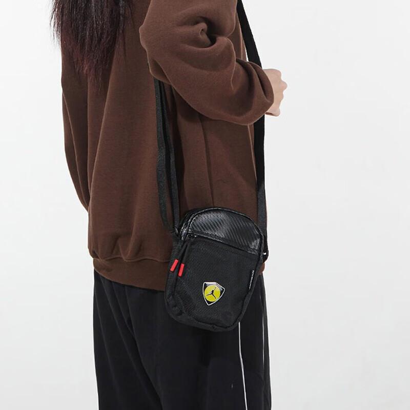 New Jordan Polyester Shoulder Bag, Crossbody Bag Unisex Black DV5364-010