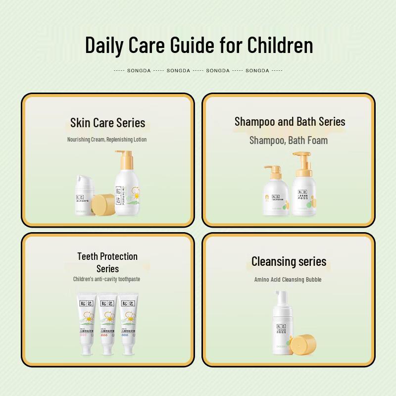 Songda Baby & Kids Gentle Wash Set