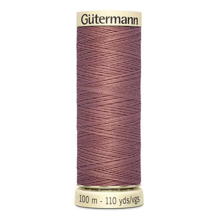 Lot de 5 bobines 100m Fil 100% polyester Gutermann Ref 788988 - Att 844