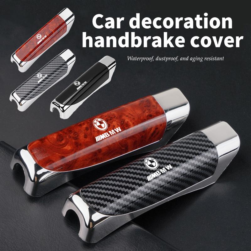 Car Handbrake Grips Cover Dusting Non-Slip Protective Cover Decor For BMW M 1 3 4 5 6 7 Series X1 X3 X4 X5 G20 G38 F48 E36 E39