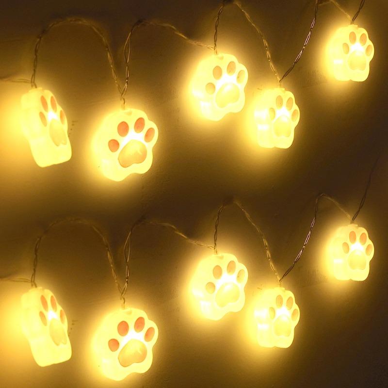 1,5 m LED Rosa Katteklo Lyslenke Gardin Girlander Lyslenker Soverom Hjem Julefest Bursdagsdekorasjon Eventyrlys