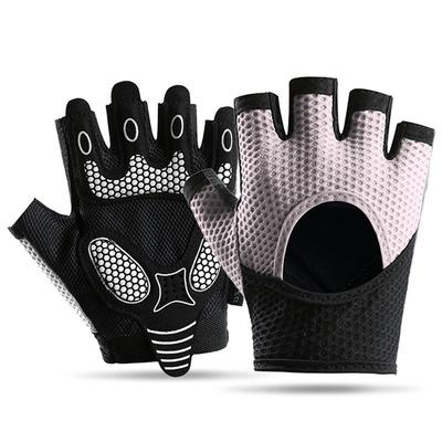 Guantes de fitness para hombre y mujer medio dedo deportes al aire libre antideslizantes y resistentes al desgaste