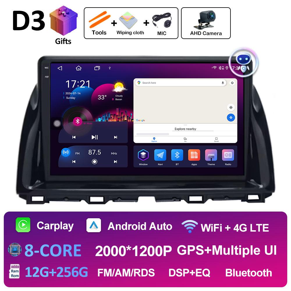 Intelliegnt System DSP Stereo For Mazda CX5 CX-5 CX 5 2012 2013 2014 2015 Car Multimedia Radio Player Autoradio WIFI Accessories