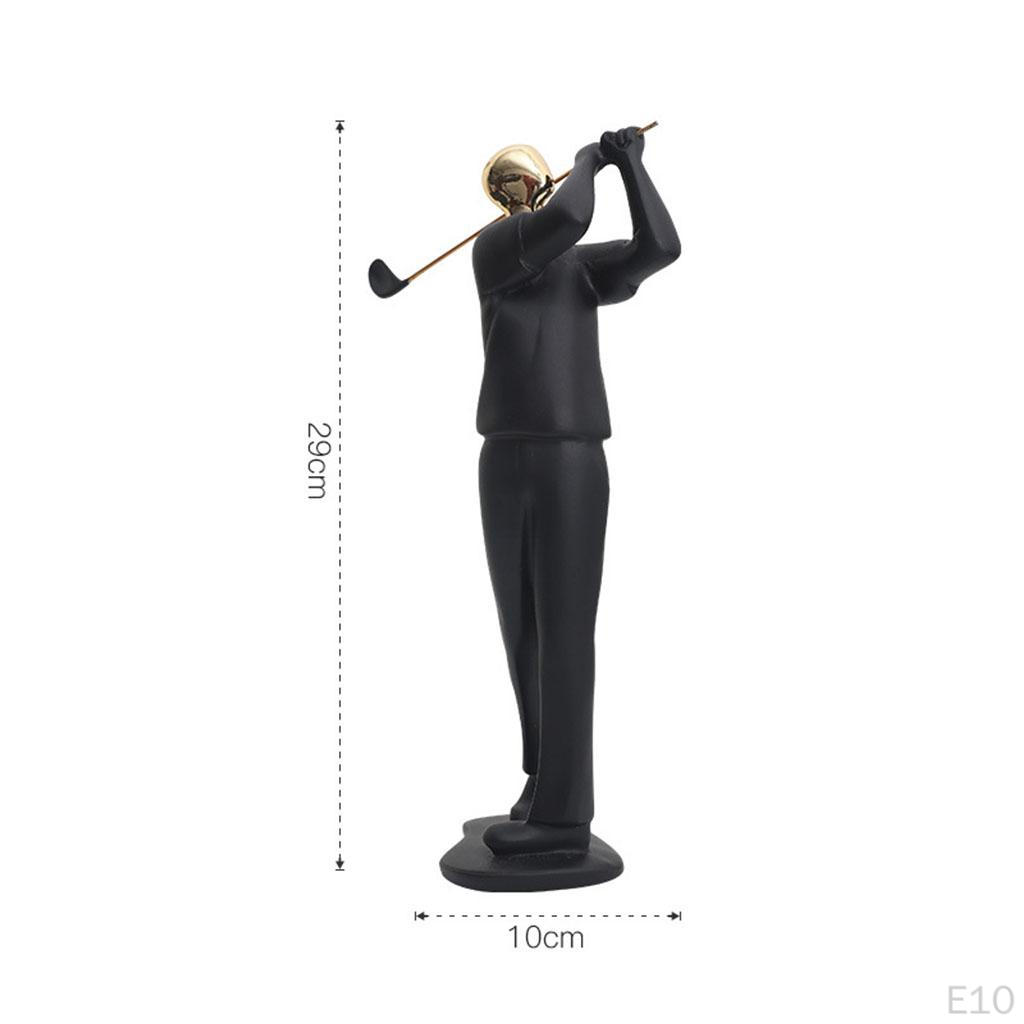 Abstract Resin Sports Sculpture - Modern Decoration for Office And House