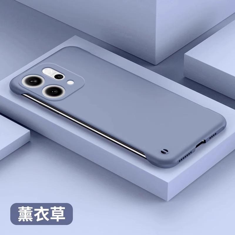 Applicable opporeno14 mobile phone case, liquid borderless Reno14Pro anti-drop protective case, advanced sense por hard