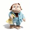 Kawaii Curious George Plush Toys Stuffed Doll Anime Animal Cute Chimpanzee Doll Kids Animation Fans Halloween Christmas Gifts
