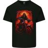 Skull Biker Motorcycle Motorbike Grim Reaper 18 Unisexs Light Cotton TShirt