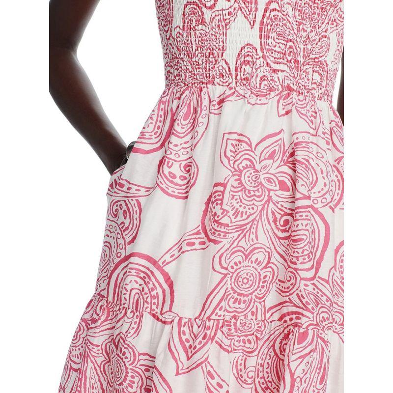 Export Single AQ Home Sling Lady Mori Style Exquisite Print Simple Personality Cotton Plaid Strap Body Shaping Dress