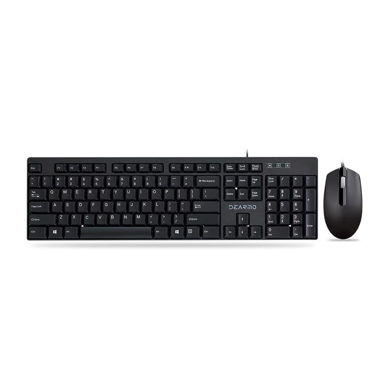 DEARMO Wired Keyboard and Mouse Combo