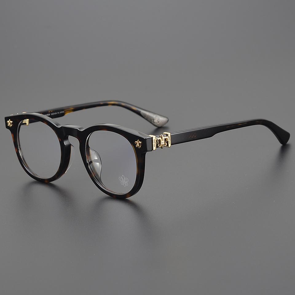 2025 Women Men Eyeglass Frames Eyewear Transparent Prescription Designer Women's Accessories Trends Round Presbyopia Glasses