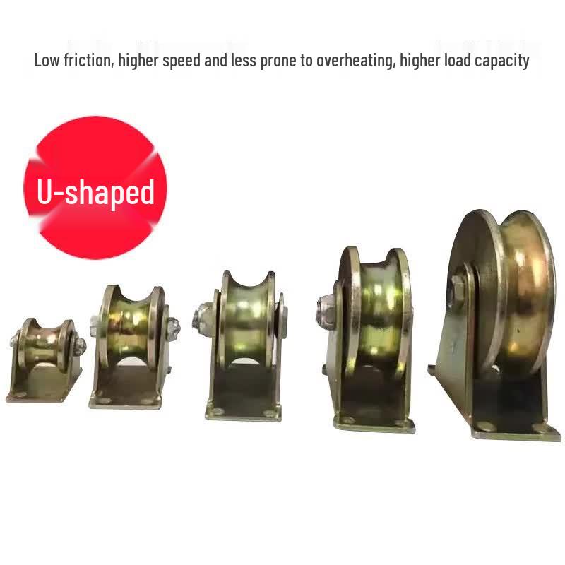 V-Groove Color Steel Track Pulley
