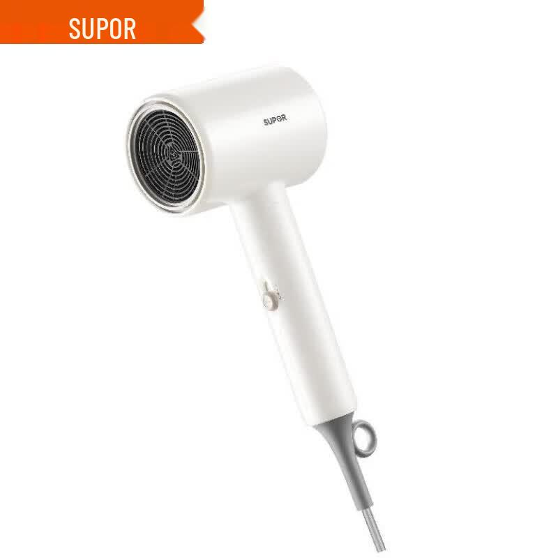 SUPOR Foldable Ionic Hair Dryer HDL-F4A CN plug (adapter included)