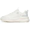 Life Collection Synthetic Leather Athletic Shoes Abrasion Resistant Low Top Casual Shoes Women's White Green 122118843S-3