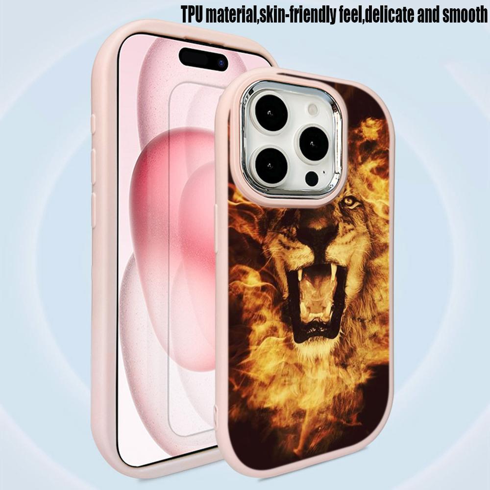 LZ2 Bath fire rebirth Tiger and horse Soft Phone Case for Samsung S24 Ultra S23 Plus A16 A54 A52 Infinix Hot 40 30i Lens Protection Shockproof Cover