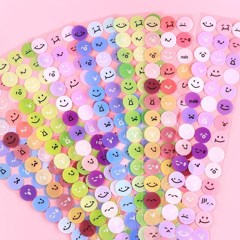 Emoji DIY Stickers Set