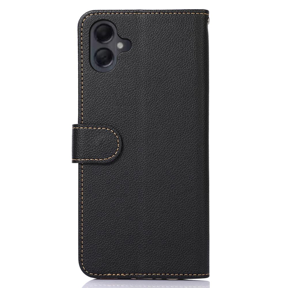 KHAZNEH For Samsung Galaxy A06 4G Case RFID Blocking Wallet PU Leather Phone Cover
