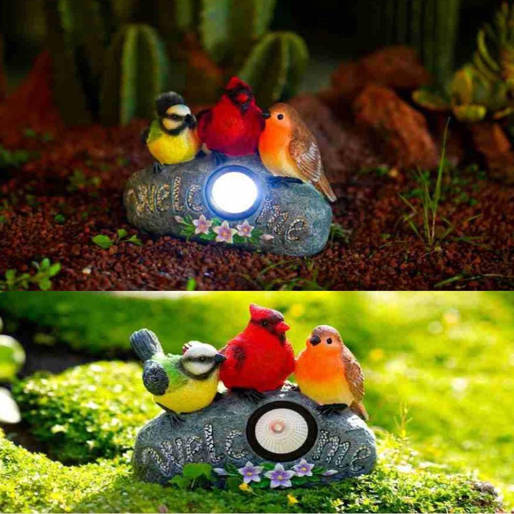 

Garden Decor Parrot Ornament Animal Statue Bird Animal Fake Bird Garden Decor Bird