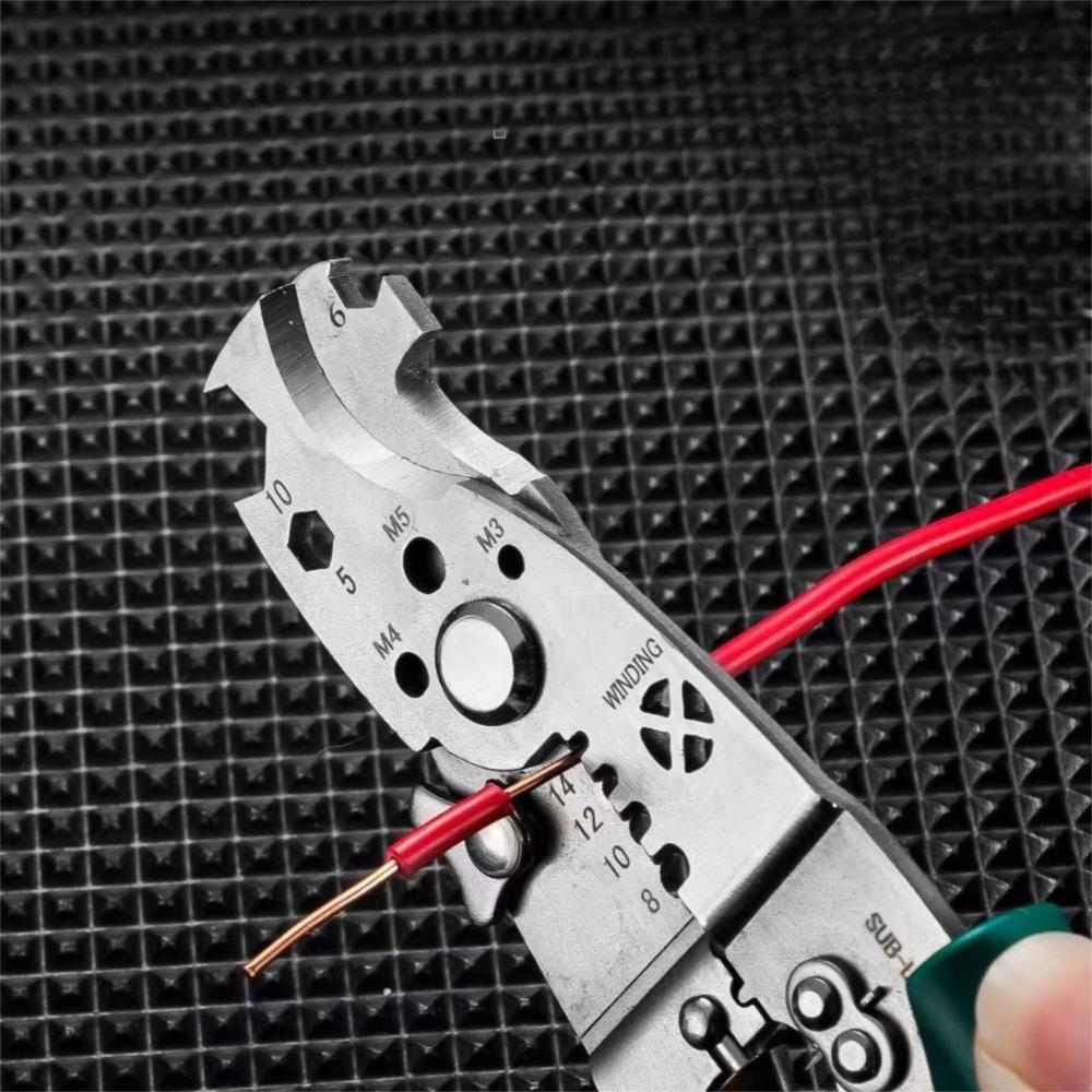 Multi-function Wire Cutting Pliers Metal Crimpper Electricians Hand Tools  Wireman Maintenance Tool
