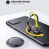 1/4PCS Magnetic Cellphone Finger Ring Holder Stand Zinc Alloy Grip Hook Phone Kickstand Suitable for Magnetic Car Mount