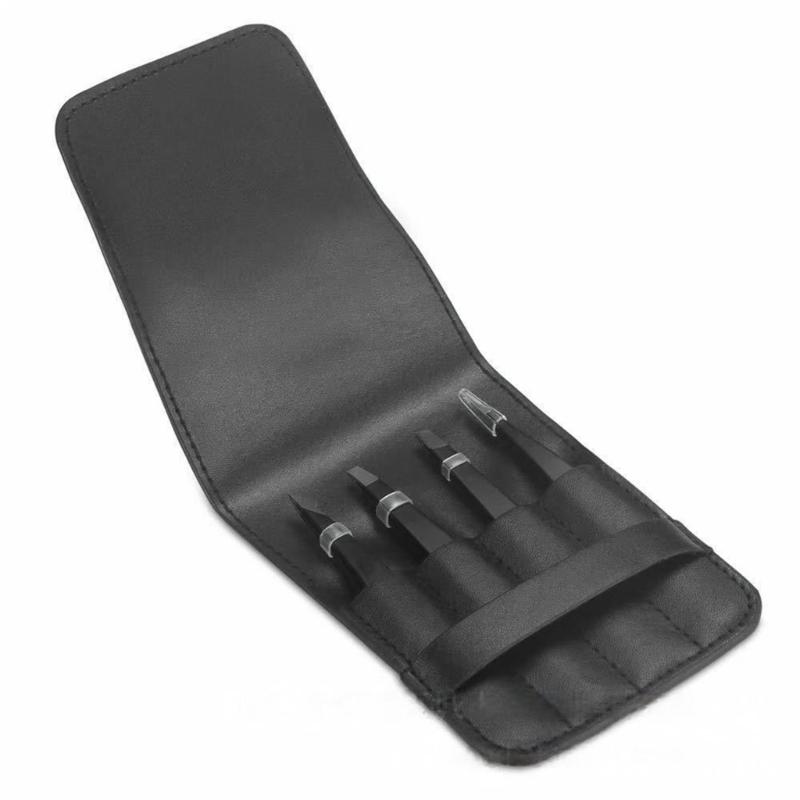 4Pieces Stainless Steel Tweezers for Women Facials Hair,Precisions Tweezers for Ingrown Hair Removal Eyebrow Tweezers