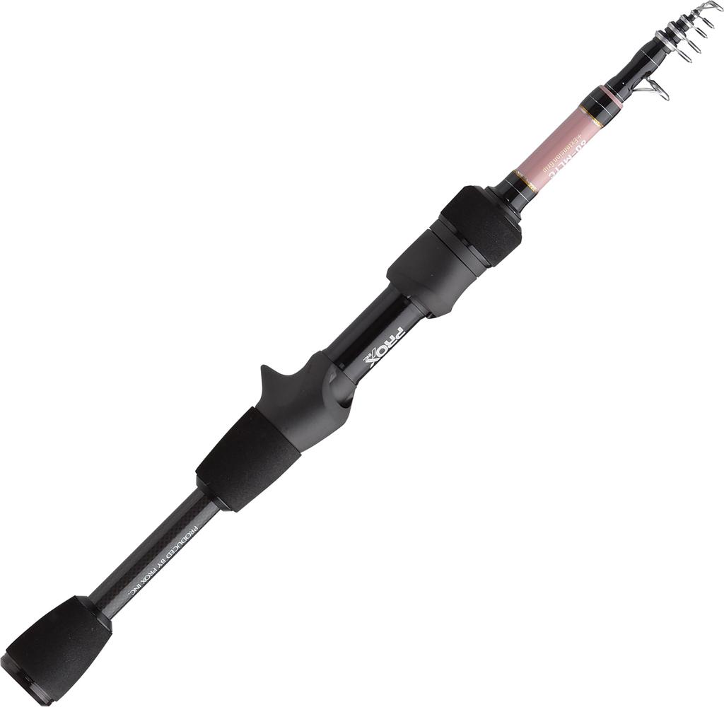 Prox Micro Salt TE 70MLTS MST70MLTS Mobile Telescopic Saltwater Rod with Small Plugs and Lightweight Extension (Compatible Jigs/Includes Grip)