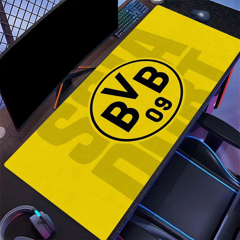 BVB Mouse Pad, Large Gaming Desk Mat, Non-slip XXL Mousepad for Laptop & Tablet, Mini PC Playmat with Stitched Edges