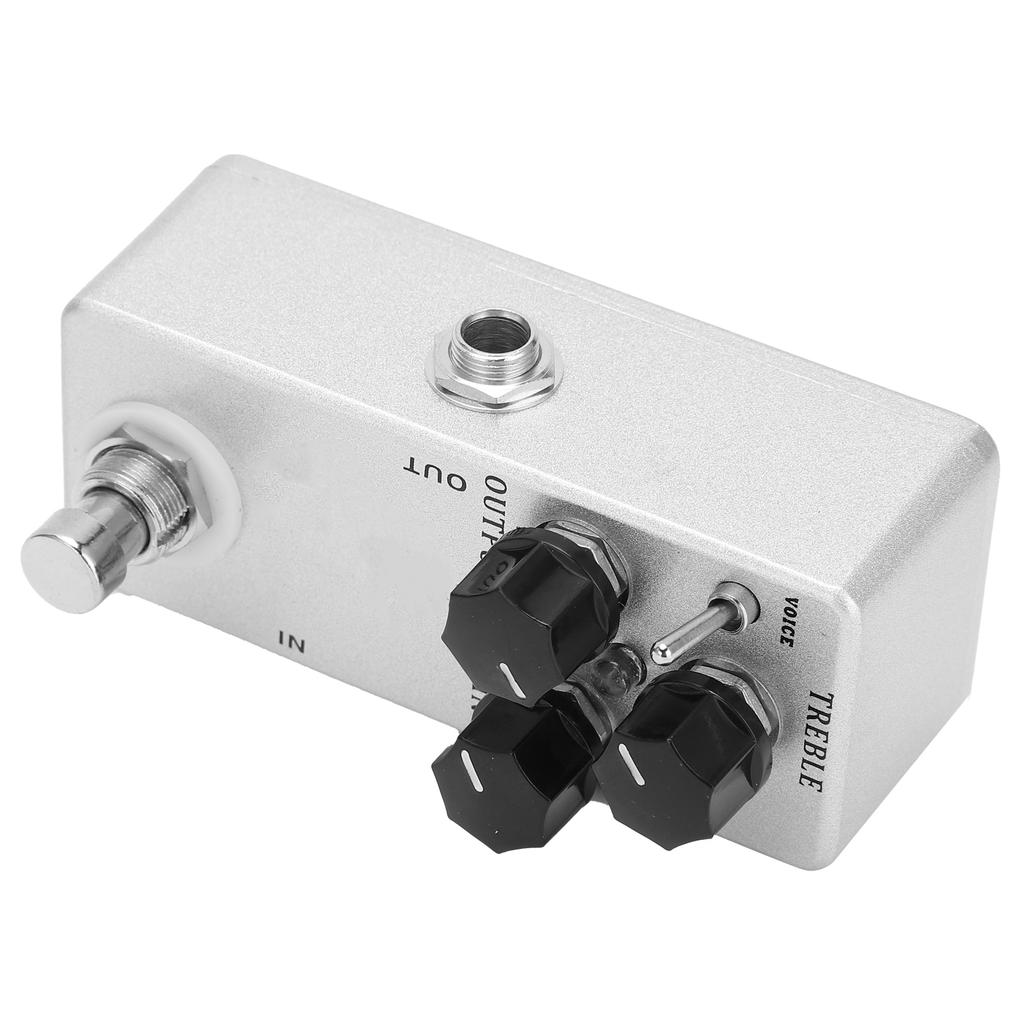 Overdrive-Effekt 2 Sprachmodi Höhenausgangsverstärkungsregler Effekte E-Gitarrenzubehör