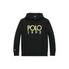 Polo Ss24 Letter Logo Printed Hooded Long Sleeve Sweatshirt Men Sweatshirt Black MNPOKNI16823432-001