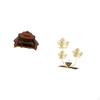 Miniature Sofa Chair Leaf Sculpture Model DIY Accessory for Micro Landscape Bedroom Holiday
