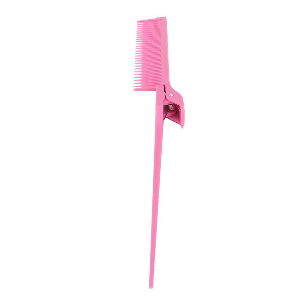 Pink Highlighting Comb Professional Teasing Comb Sectioning Tool Everyday Touch Ups