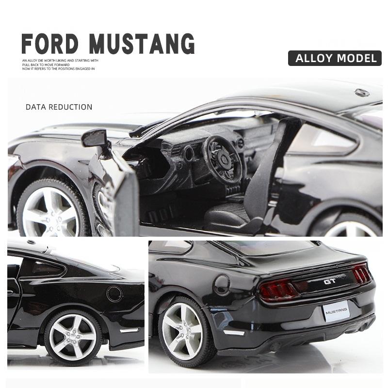 Ford Mustang GT 2015 Supersportwagen Simulation Diecasts & Spielzeugfahrzeuge Rückzugsantrieb & Türen öffnen RMZ city 1:36 Legierungs-Sammlermodellauto