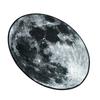 Moon Round Area Rug 31.5 Inch Anti Slip Velvet Circular Carpet Round Floor Mat for Indoor Home Bedroom Decor Gray
