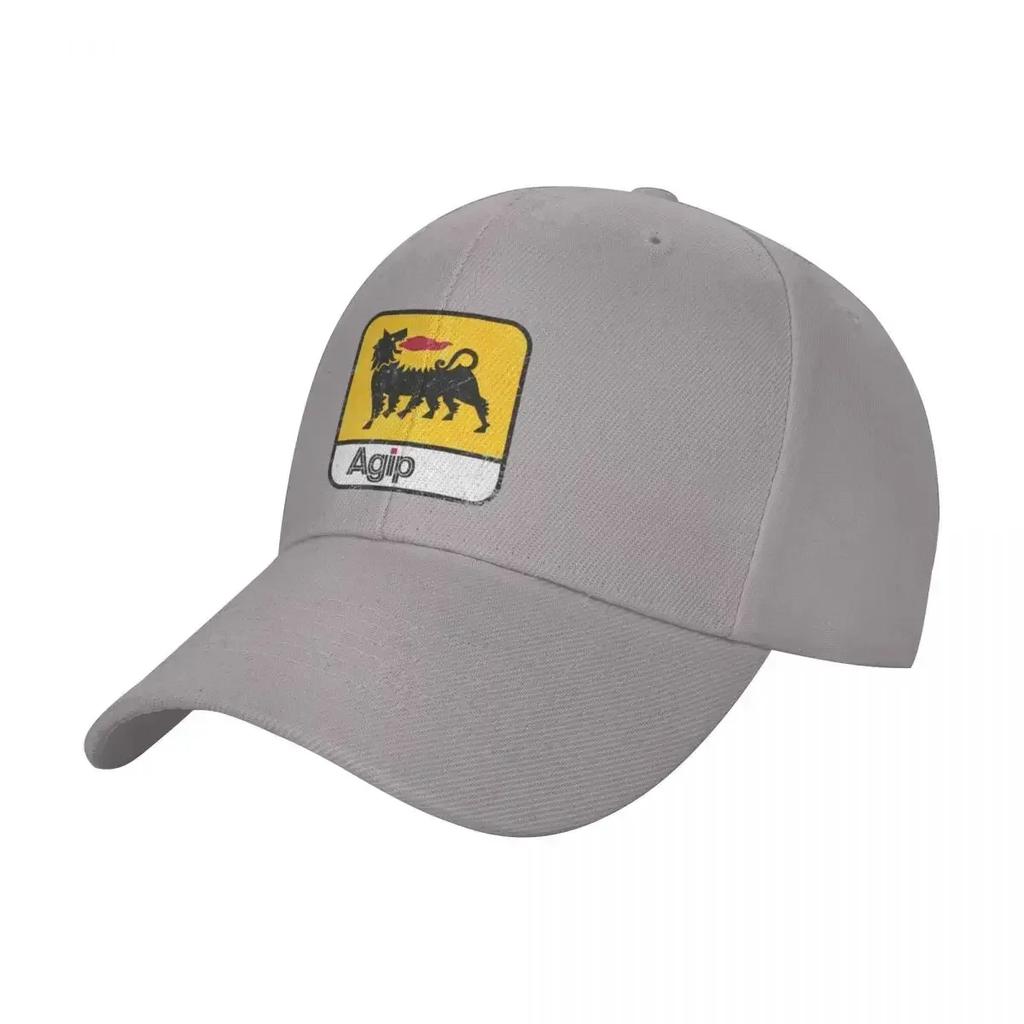 AGIP Oil Company Vintage Italy Baseball Cap Fashionable Luxury Man Hat Icon Horse Hat Male Womens